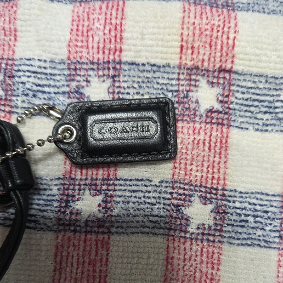 Coach Black and Silver Wristlet - Picture 4 of 9